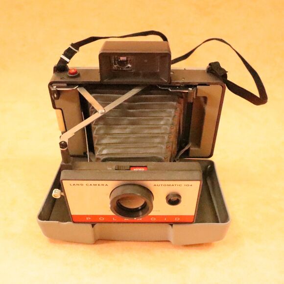 Vintage 1960's Polaroid Land Camera Automatic 103 - Picture 6 of 15